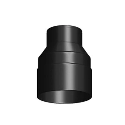 GAMRAT PCV Redukcja odwrotna rury spustowej 63/90 - GRAFIT